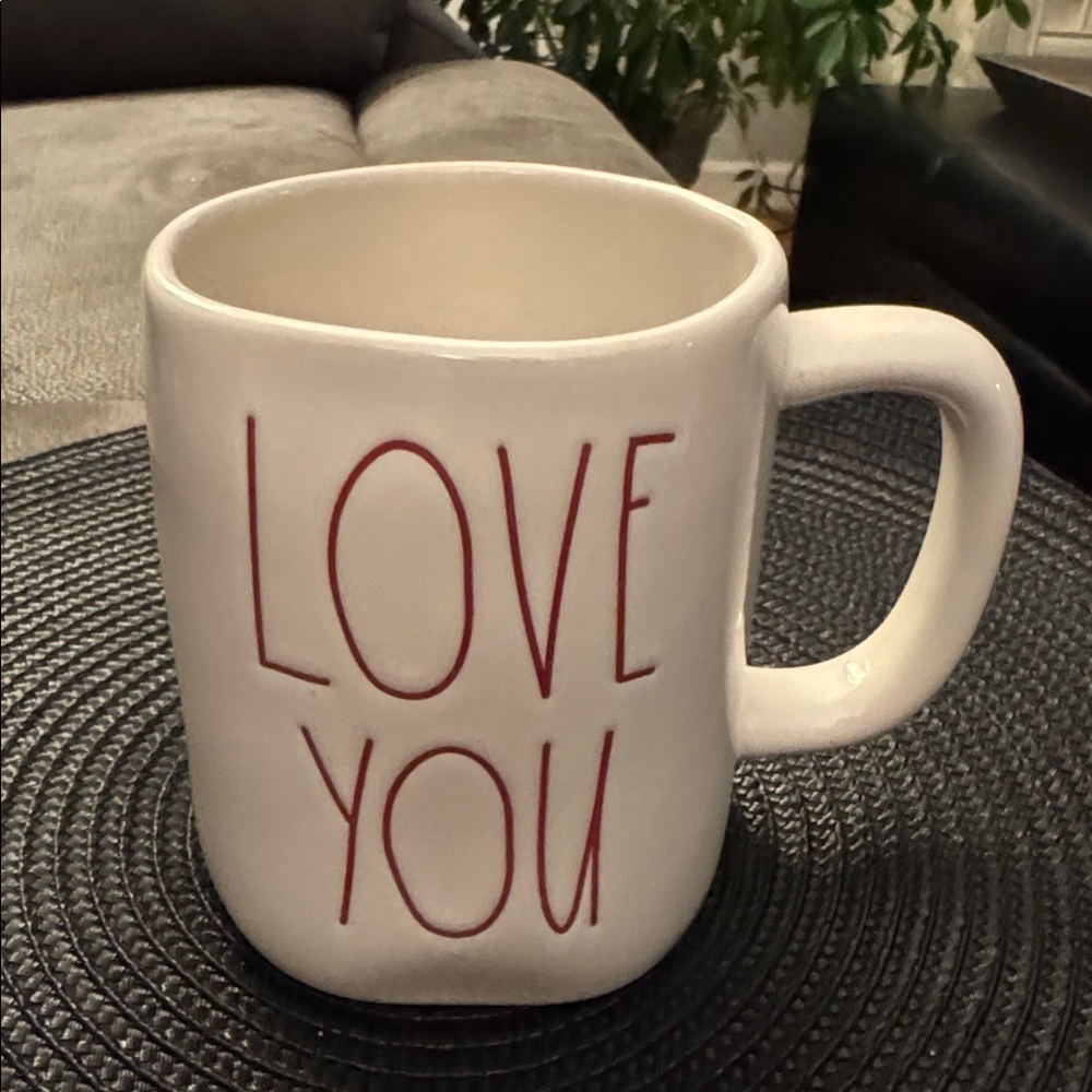 Rae Dunn || "Love You" Ceramic Mug 20oz